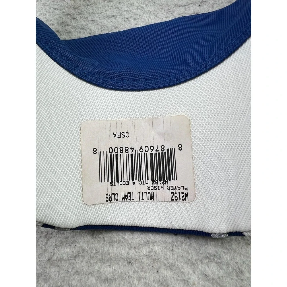 Indianapolis Colts Hat Visor Strap Back Mens One‎ Size NFL Authentic Sideline